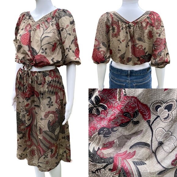 Sue Brett Tops - #5 Vintage Sue Brett Skirtsuit